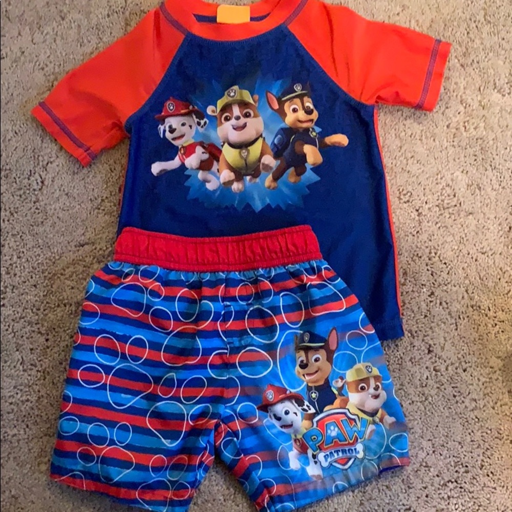 Boys Paw Patrol Swim Set